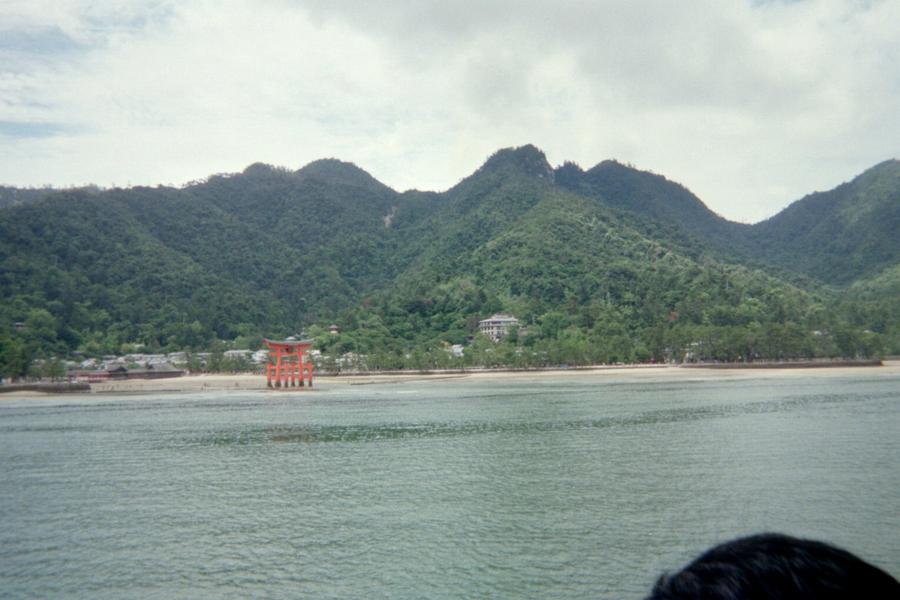 Miyajima from afar